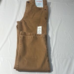 Cat & Jack young boy jeans straight size 7 adjustable waist